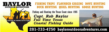 Baylor Outdoor Adventures - Capt. Rob Baylor