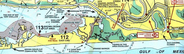 Matagorda Bay Depth Chart