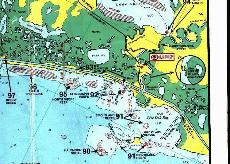 Matagorda Bay Depth Chart