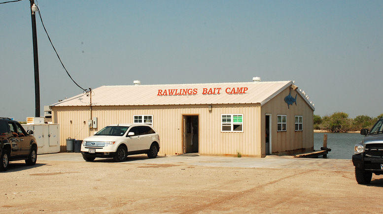 RAWLING BAIT CAMP AT MATAGORDA TEXAS